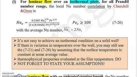 SKMM3443 19202: External Forced Convection Pt2