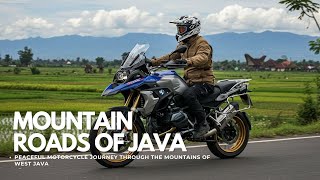 Peaceful Motorcycle Journey Through the Mountains of West Java