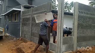 Readymade compound wall work in mannarkudi (peraiur)