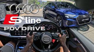 2024 Audi A3 S Line Pov Drive  Short Review