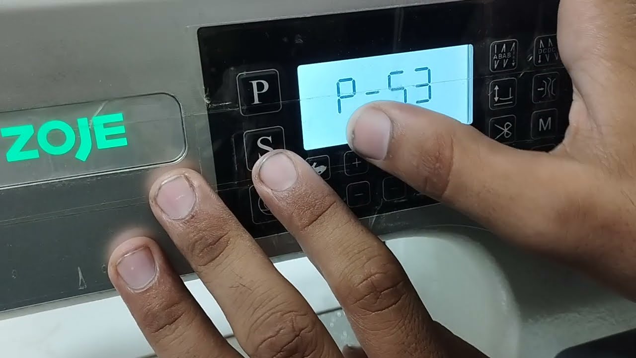 Zoje machine . A8000-D4-5/02