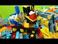 Satisfying Simple JCB Excavator DIY construction vehicle ビルディングブロック