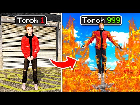 I Became The HUMAN TORCH In GTA 5!