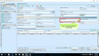How to Create Proforma Invoice Without Inventory Movement