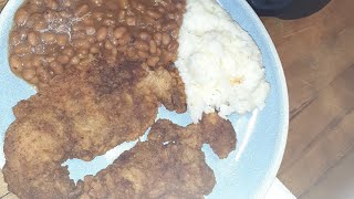 '👩🏽‍🍳👩🏽‍🍳How To Cook Fried Boneless Pork Loin Chops (PorkChops) Lol.!👩🏽‍🍳👩🏽‍🍳 ((Lobster Shape??))