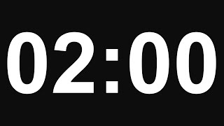 2 Minute Timer - No Alarm - 8K