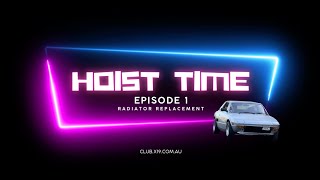 Hoist Time Ep.1 — Radiator Replacement (1980 Fiat X1/9) | Fiat X1/9