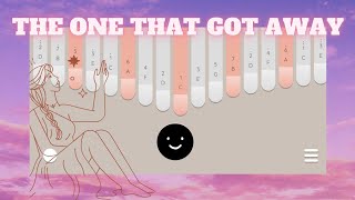 THE ONE THAT GOT AWAY || KATY PERRY || KEYLIMBA COVER WITH TABS ( In another life tiktok song ) screenshot 3