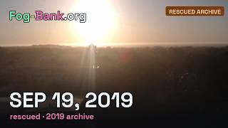FogCam timelapse for Thursday, September 19, 2019