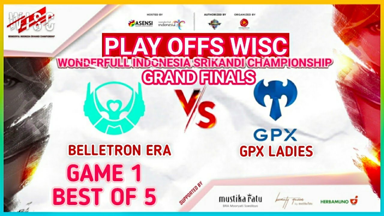 BELLETRON ERA VS GPX LADIES GAME 1 | WISC PLAY OFFS - DAY 3 | BEST OF 5 - GRAND FINALS