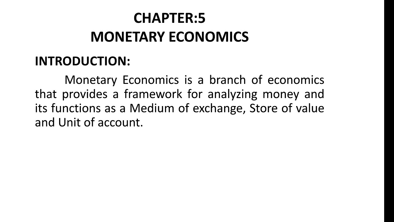 Chapter5 economics YouTube