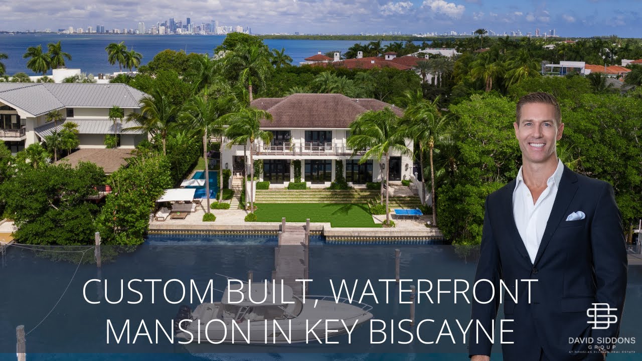 INSIDE THIS CUSTOM BUILT, WATERFRONT MANSION ON KEY BISCAYNE 470 W