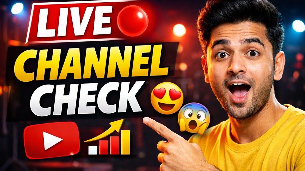 Aaj Live Channel Checking 🔴 | Honest Review + Growth Tips