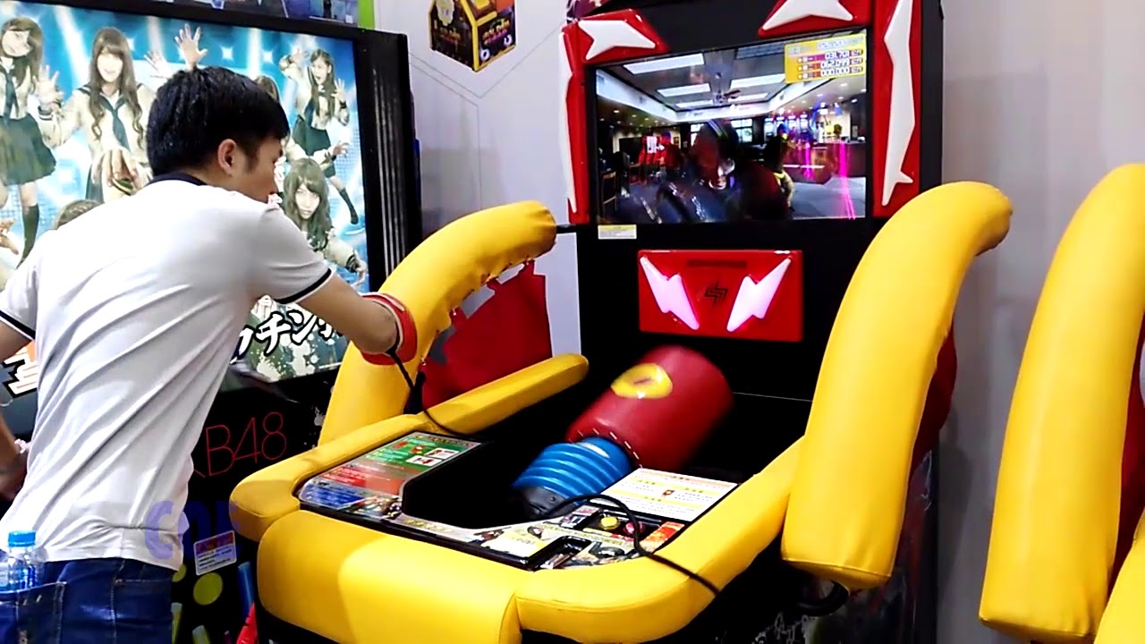 Sonic Blast Heroes Arcade Game Punch Machine YouTube