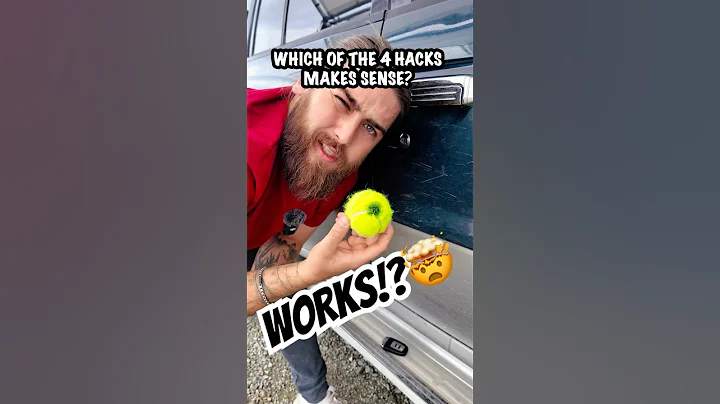 Which One Would You Use? Testing Viral Car Hacks Like the Tennis Ball Trick!#car #hacks #Carlovers