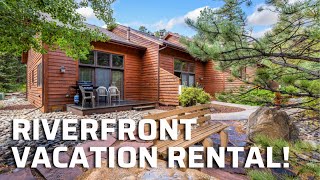 Riverfront STR in Estes Park | Turnkey Condo Minutes to RMNP – 2120 Fall River Rd E1