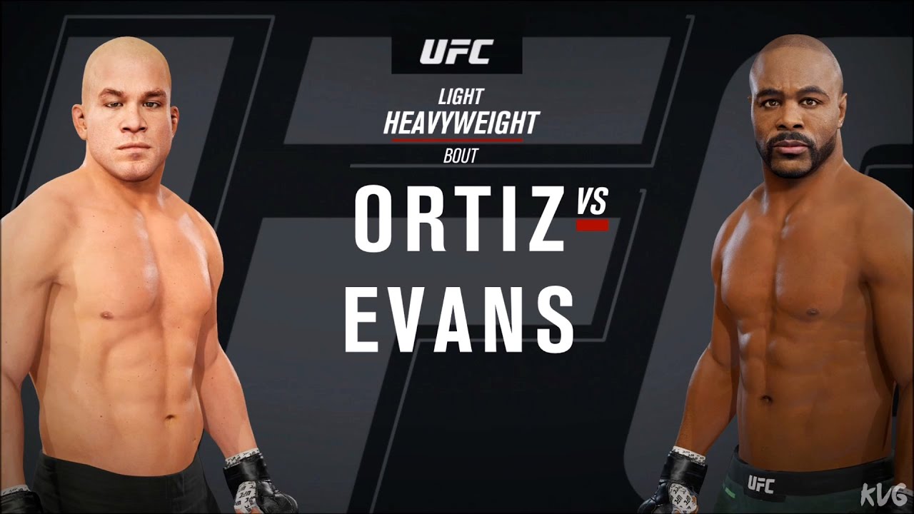 EA Sports UFC 4 - Tito Ortiz vs Rashad Evans - Gameplay (PS4 HD) [1080p60FPS]