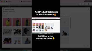 How to Add Product Categories in WooCommerce🔥 #woocommerce #website #shorts #shortvideo #wordpress