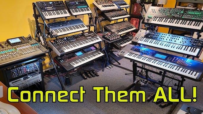 How to Connect Multiple Synths to Audio Interface  