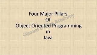 Abstraction in Java | OOPs Major Pillars