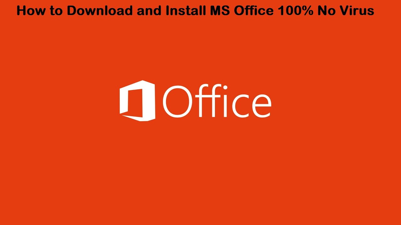 How to Download and Install 2020 MS Office  100% No Virus