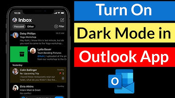 How to Enable Dark Mode in Outlook App for Android Mobile?