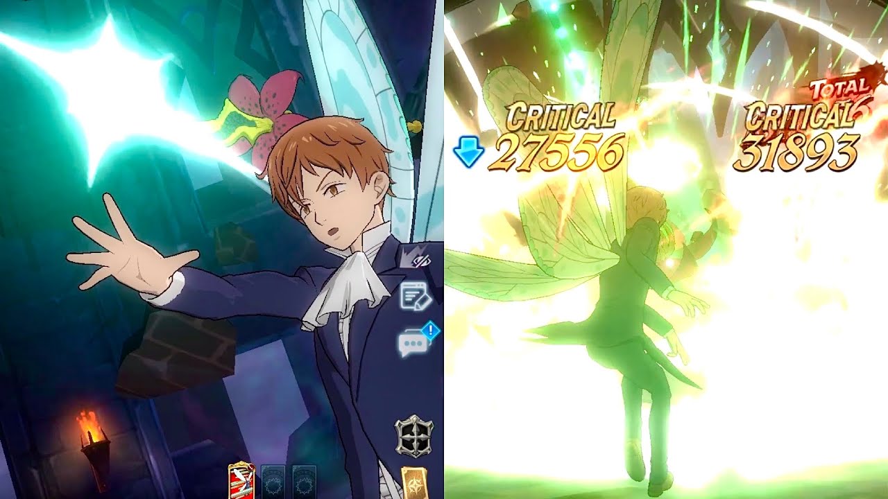 KING DESTROYS TOWER Of TRIALS FLOOR 2 | 7DS GRAND CROSS