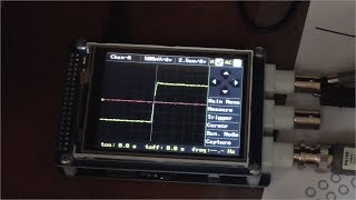 ポータブルオシロスコープを買ってみた(UCE-DSO212 2ch 1MHz Oscilloscope Review)