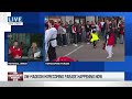 Madison Pipes and Drums walks in UW-Madison homecoming parade
