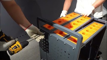 LYREIGN JXC5 CNC Tool Cart Installation Video