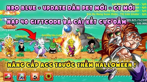 NRO BLUE | Update dàn pet mới, cải trang mới cực hot - Nhập 40 code săn đồ mới | NRO LẬU
