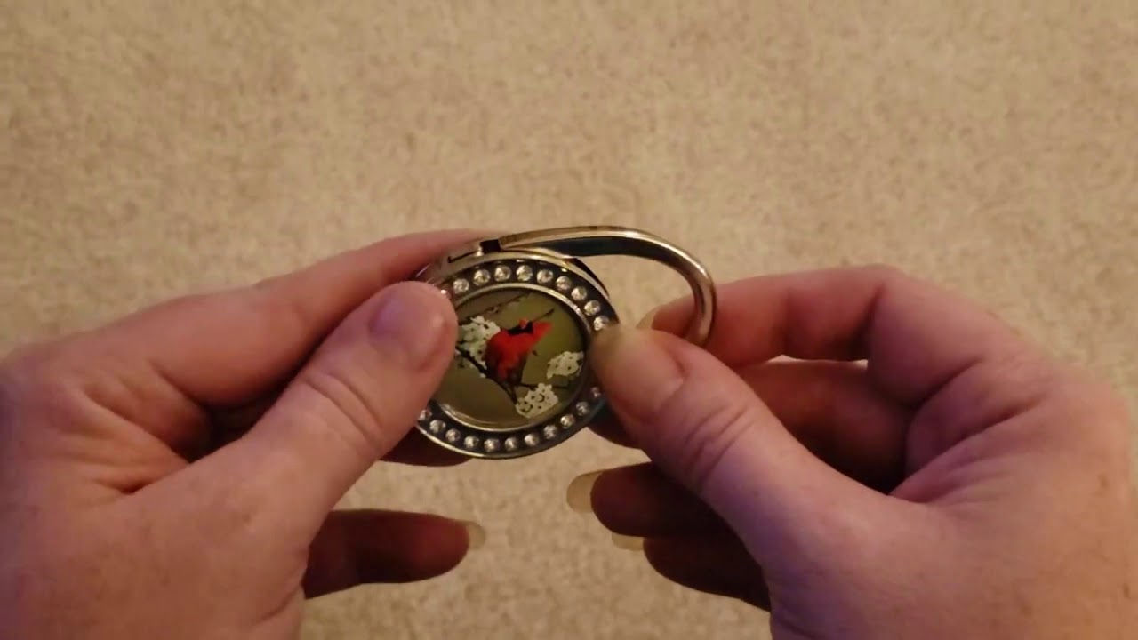 How to adjust a purse hook.