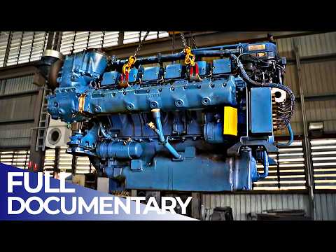 Massive V-12 Locomotive Engine | Mega Maintenance documentary thumbnail