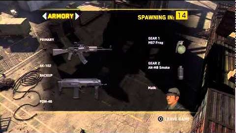 SOCOM 4 Multiplayer Beta gameplay
