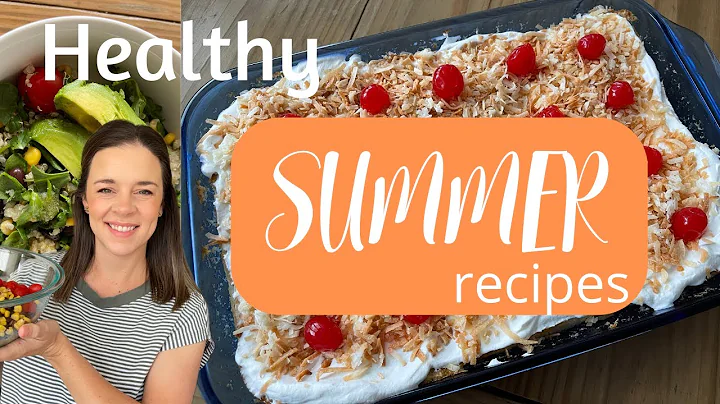 HEALTHY SUMMER RECIPES | QUICK AND EASY MEALS | SA...