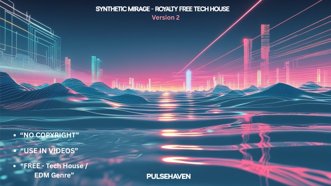 Synthetic Mirage Version 2 | Tech House / EDM Loops | Royalty Free No Copyright Music