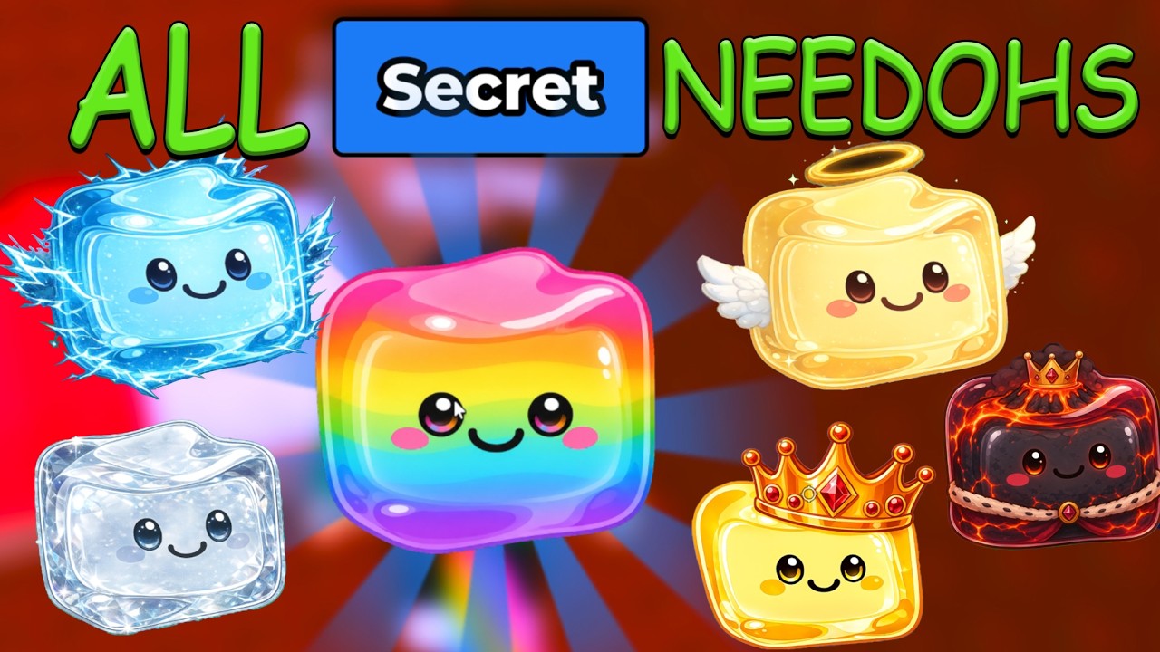 How to Find ALL SECRET NEEDOHS! *Find The Needohs* Roblox