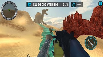 Real Dino Hunter Fps Shooter Android ios Gameplay - Dinosaur game - iGames0803 part 15