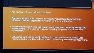 Ideals Virtual Data Room