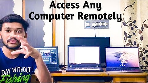 How to Access any Computer Remotely | How to Control any Laptop in another Laptop | Remote Desktop