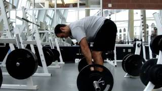 11/16/10 Set 1 Power Cleans 165 lbs.