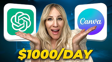 The NEW ChatGPT Side Hustle That’s Making $1,000/Day Using Canva