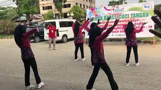 Senam cuci tangan MR RSHD DAMANHURI BARABAI part 1