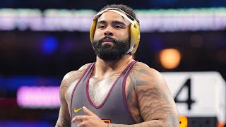 Gable Steveson Opening Round Pin at 2025 NCAA Wrestling Championships