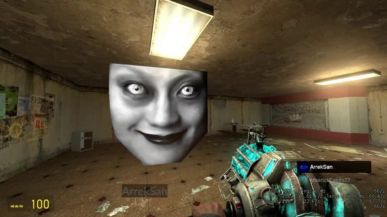 ph gmod nextbot chase - dat mysterious lady is creepy...