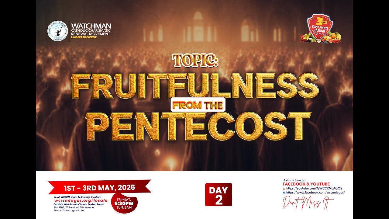 FRUITFULNESS FROM THE PENTECOST