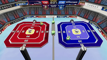Winter 2020 - CoderZ Pro League  (Semis)  Match Topplebot Challenge: Titan VS RVCS Snow Leopards