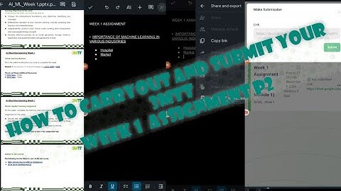 HOW TO CARRYOUT AND SUBMIT YOUR 3MTT WEEK 1 ASSIGNMENT IN HAUSA PART 2