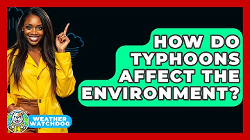 How Do Typhoons Affect The Environment? - Weather Watchdog