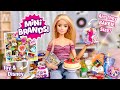 Zuru 5 surprise mini brands  make it mini food are they barbie doll size  toy  disney edition